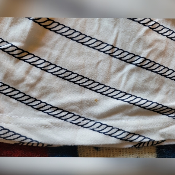 ⚓ Nautical blue and white tank top - Picture 7 of 7